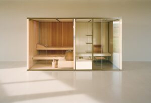 Réalisation du Sauna Hammam au Spa Architecte intérieur5